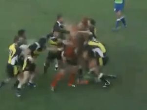 Video: Every man for himself as massive brawl erupts in Georgian rugby match