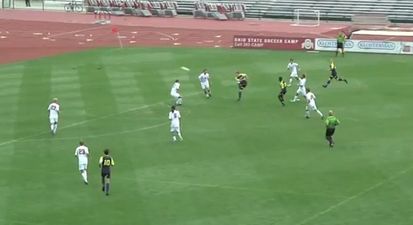 Video: Michigan University player does the most fitting Thierry Henry impression possible