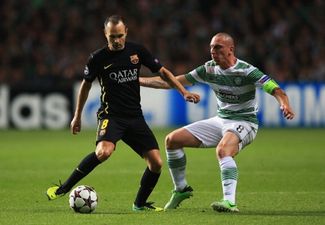 Iniesta taken aback over his Parkhead reception