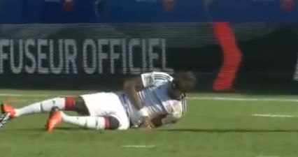 Video: MLS player suffers broken leg and dislocated ankle