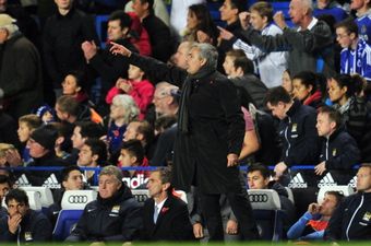 Pic: Anyone spot Jose Mourinho celebrating with a guy in a Leitrim jersey yesterday?