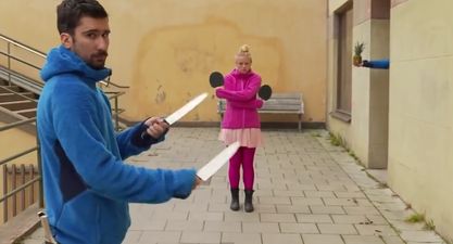 Video: We don’t have the words to describe how incredible these knife tricks are