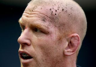 Picture: Keep an eye out for this brilliant Paul O’Connell flag at the match today