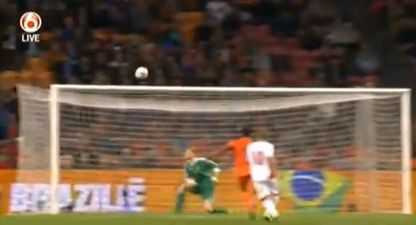 Video: Arjen Robben scored a beautiful free kick last night