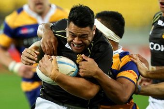 Video: Player knocked out in ITM Cup game, but referee leaves play continue