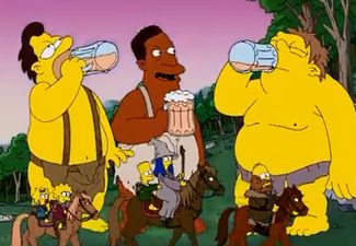 Video: The Simpsons parody The Hobbit in their latest elaborate couch gag