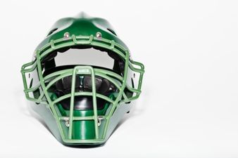 Pic: This basketball player has the most disturbing looking protective mask you’ll ever see