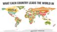 Want to know what each country in the world is best at?