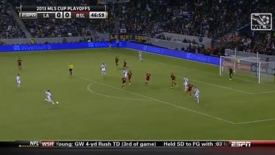 Video: Cracking 30-yard goal by LA Galaxy, and Robbie Keane had the assist