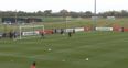 Video: Ravel Morrison scores a fantastic backheel golazo in training