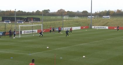 Video: Ravel Morrison scores a fantastic backheel golazo in training