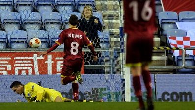 Video: Wigan keeper Lee Nicholls won’t want to see this goal again