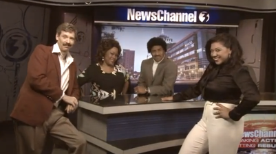 Video: American news team goes all out for this Anchorman style promo