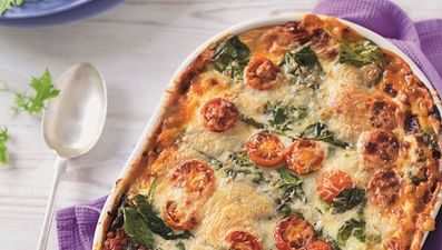 Recipe of the Week: Spinach and Tomato Lasagne