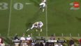 Video: Running back runs right through defender in college football game