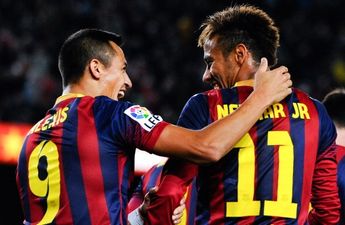 Video: Neymar’s lovely double nutmeg assist against Espanyol last night