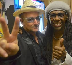 Bono, The Edge and Nile Rodgers team up for performance of ‘Get Lucky’… no Linda Martin though
