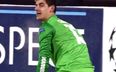 Video: Thibaut Courtois was responsible for a truly terrible Atletico Madrid own goal this evening