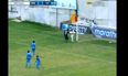 Video: Outbreak of handbags when team refuse to give the ball to the opposition