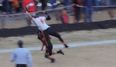 Video: Wide receiver makes epic full-stretch, one-handed catch in High School football match