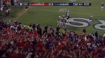 Video: The ridiculous Hail Mary play that earned Auburn a win