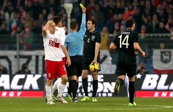 Video: In case you missed the most deliberate handball of all time by John O’Shea last night