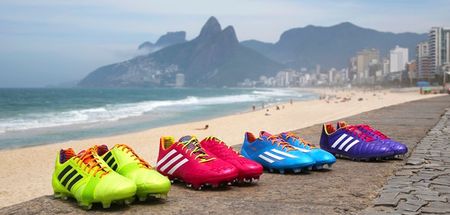 Pics: Football boot lovers, what do you think of the very colourful Adidas Samba World Cup boot range?