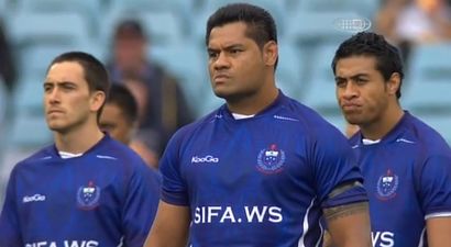 Video: The Samoan war dance Ireland will face on Saturday. As seen on the WWE