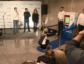 Video: Do 30 squats and you can ride on the Metro in Moscow for diddly squat