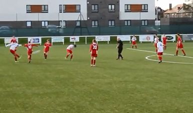 Video: Scottish youth team player scores brilliant goal after almighty goalmouth scramble