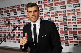 Picture: Gareth Bale gives his seal of approval to Peterborough’s record signing