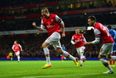 Video: Nicklas Bendtner scores a very earl goal for Arsenal