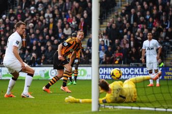 GIF: David Meyler scores for Hull as they get off to a flying start against Manchester United