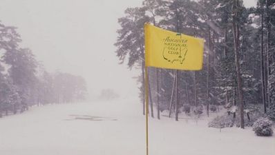 Pic: Augusta National’s famous Amen Corner looks amazing when it snows