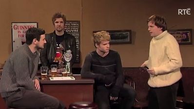 Video: The rather brilliant sex toys song featuring Kodaline from last night’s Republic of Telly