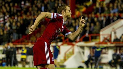 Picture: Aberdeen’s Mark Reynolds posts a gruesome picture of his lip injury (WARNING: graphic content)