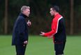 Mark Lawrenson tells Matt Cooper that Robin Van Persie wants out of Old Trafford