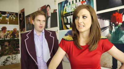 Pic: Did you spot the lad drinking a bottle of whiskey in the Republic of Telly crowd last night?