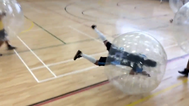 Video: Bubble Football quickly escalates into Bulldogs Charge