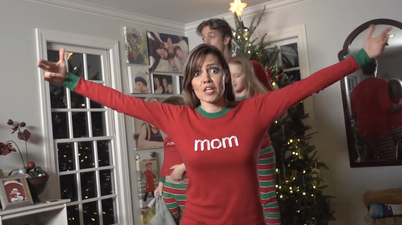 Video: The #XmasJammies Christmas card video from the Holderness Family is pretty epic