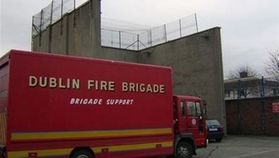 Pic: There’s a big fire blazing in Santry this evening