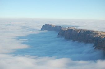Pics: The Grand Canyon filled with fog looks pretty cool