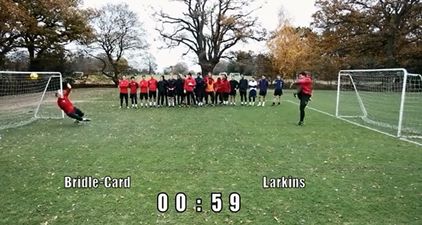 Video: We’d love to give this goalkeeper shootout exercise a go in training