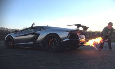 Video: Watch as a Lamborghini Aventador cooks Christmas dinner