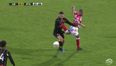 Video: Tekkers fail – French footballer mistimes his kick and gets sent off