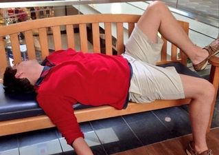 Pics: This Instagram account has captured the pure misery of being dragged around the shops for us lads