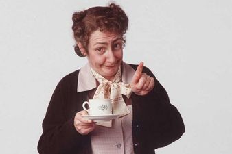 Picture: It looks like Mrs. Doyle didn’t want a cup of tea in Cork last night