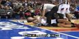 Video: These two basketball players had a pretty decent wrestling match on the court