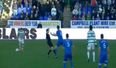 Video: Referee gets pushed on his arse in the SPL