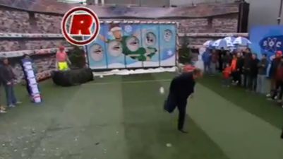 Video: Neil Ruddock was rolling back the years with this brilliant backheel goal on Soccer AM today